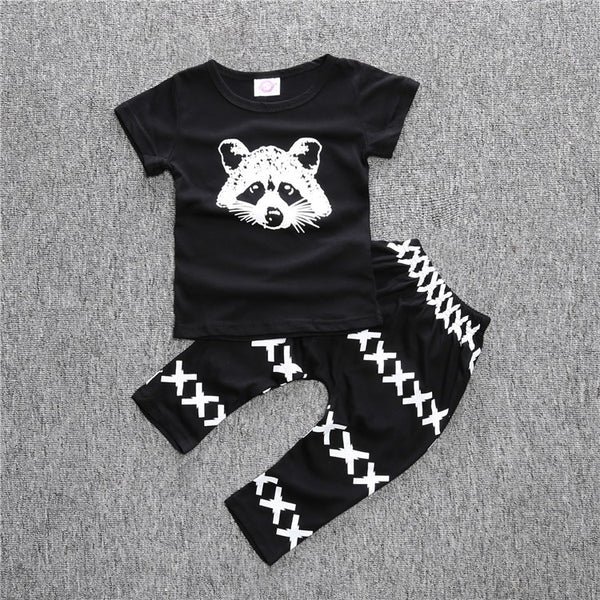 "Baby Boy Racoon" Tracksuit - Si and me
