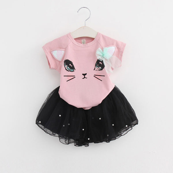 "Cutest Kitty Dress" - Si and me