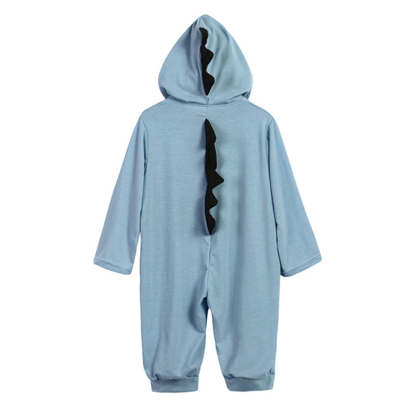 Baby Dinosaur Hooded Romper Jumpsuit - Si and me